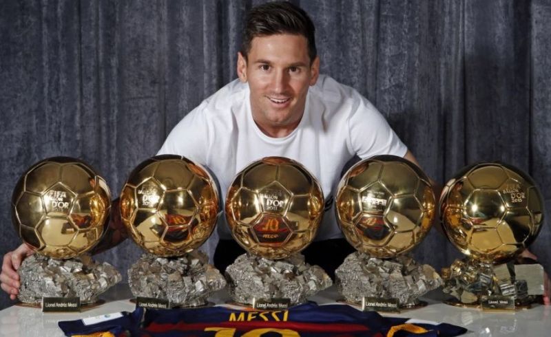 Messi có đến 7 quả bóng vàng trong sự nghiệp Messi có đến 7 quả bóng vàng trong sự nghiệp