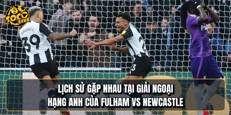 Lịch sử gặp nhau tại giải Ngoại hạng Anh của Fulham vs Newcastle